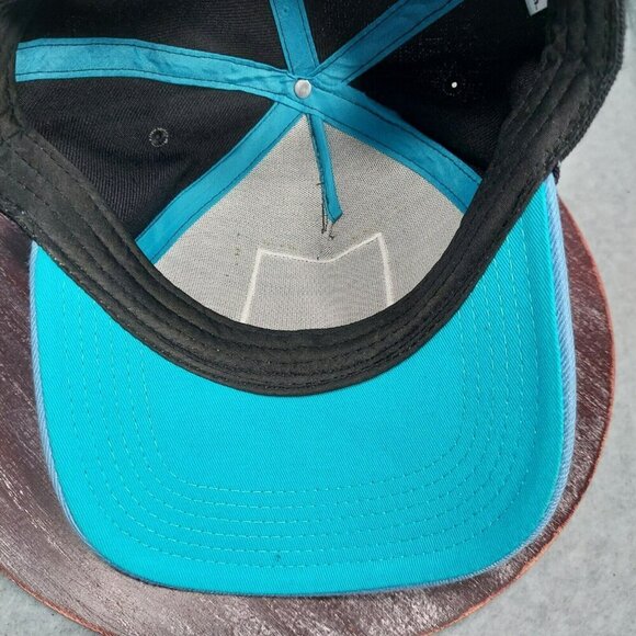 Rug Rat Snapback Hat Cap  One Size Adjustable Cartoon Nickelodeon Blue Black - Picture 9 of 12